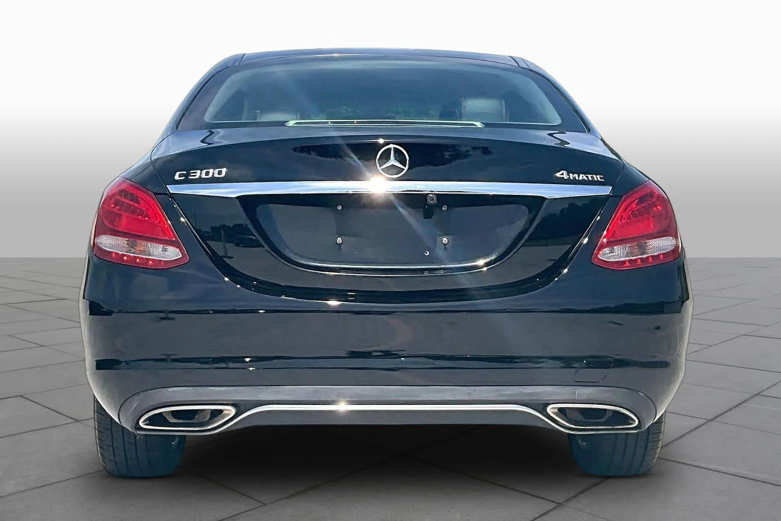 Used 2015 Obsidian Black Metallic Mercedes-Benz C 300 image 8