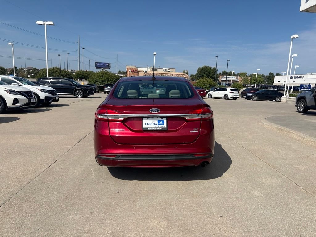 Used 2017 Ruby Red Metallic Ford SE image 6