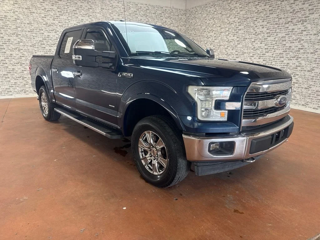 Used 2017 Blue Jeans Metallic Ford Lariat image 1