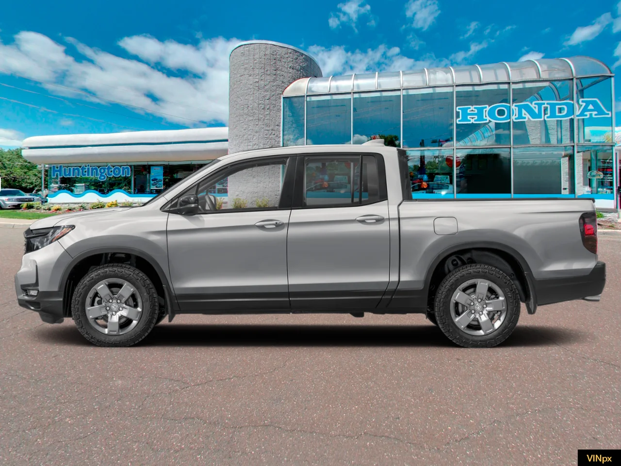 New 2026 Solar Silver Metallic Honda TrailSport image 3
