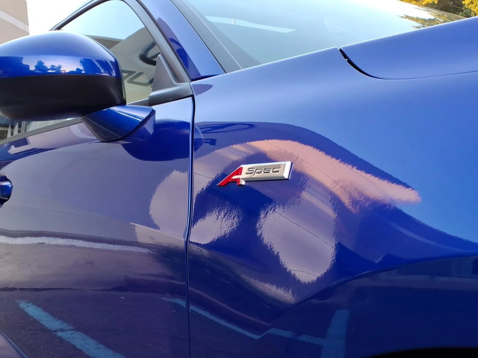 Certified Used 2025 Apex Blue Pearl  Acura A-SPEC image 8