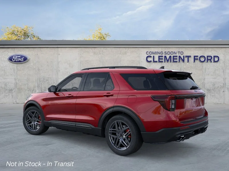 New 2026 Rapid Red Metallic Tinted Clearcoat Ford ST image 4
