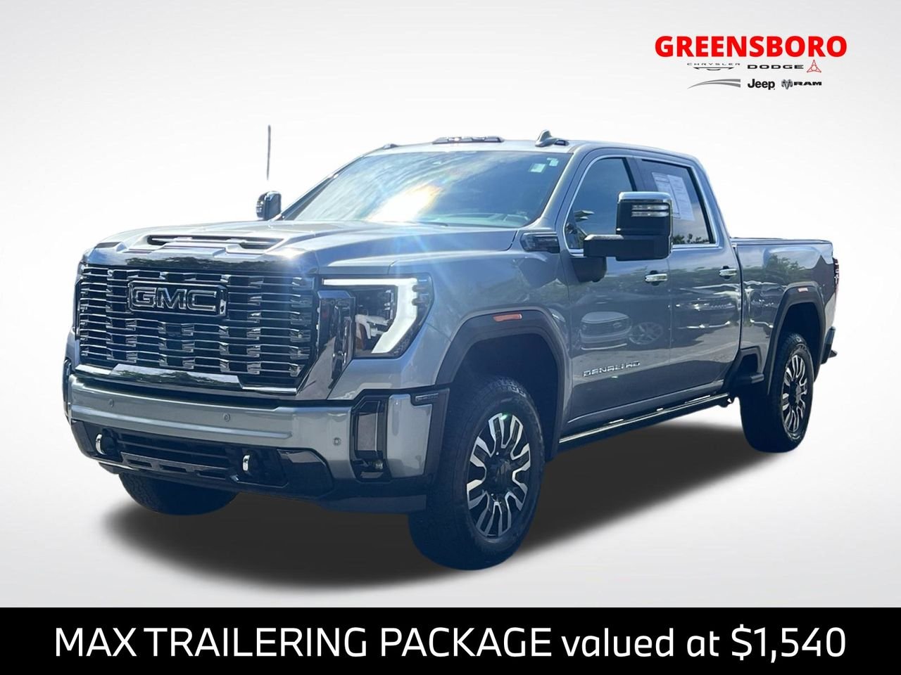 Used 2024 Silver GMC Denali Ultimate image 1