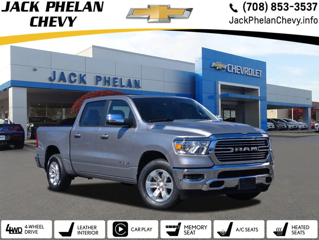Used 2024 Silver Ram Laramie image 1