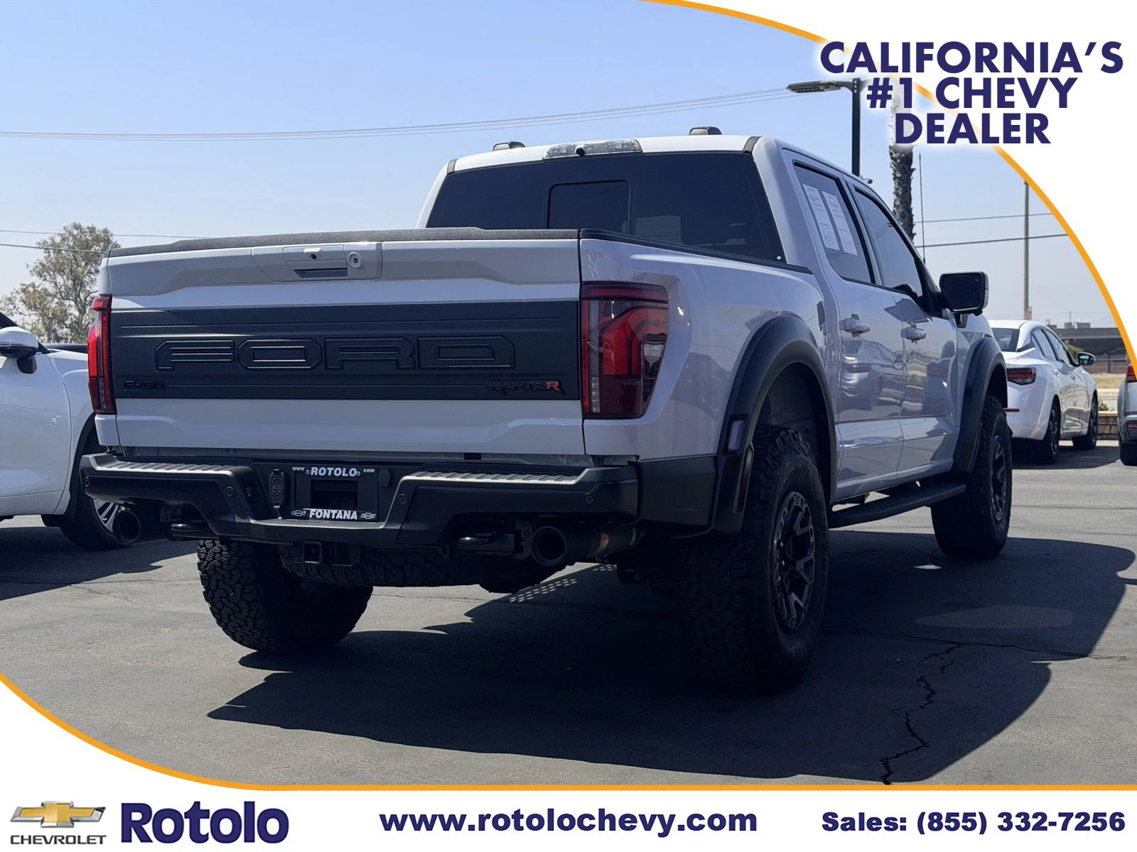Used 2025 SPACE WHITE METAL Ford Raptor image 6