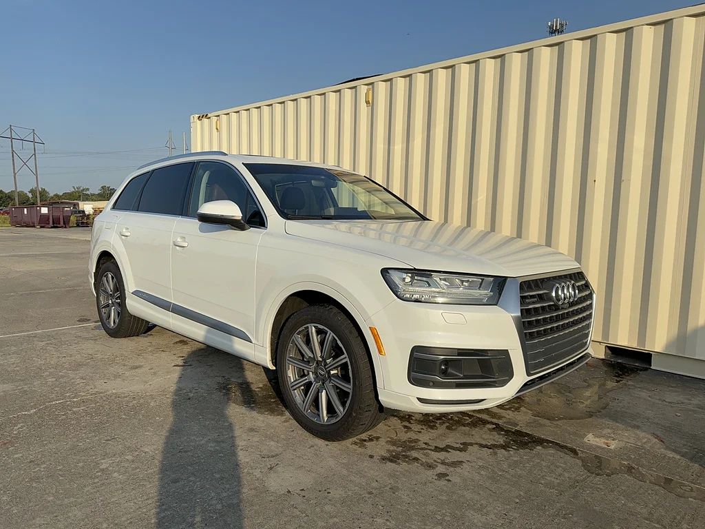 Used 2018 Carrara White Audi 2.0T quattro Premium Plus image 1