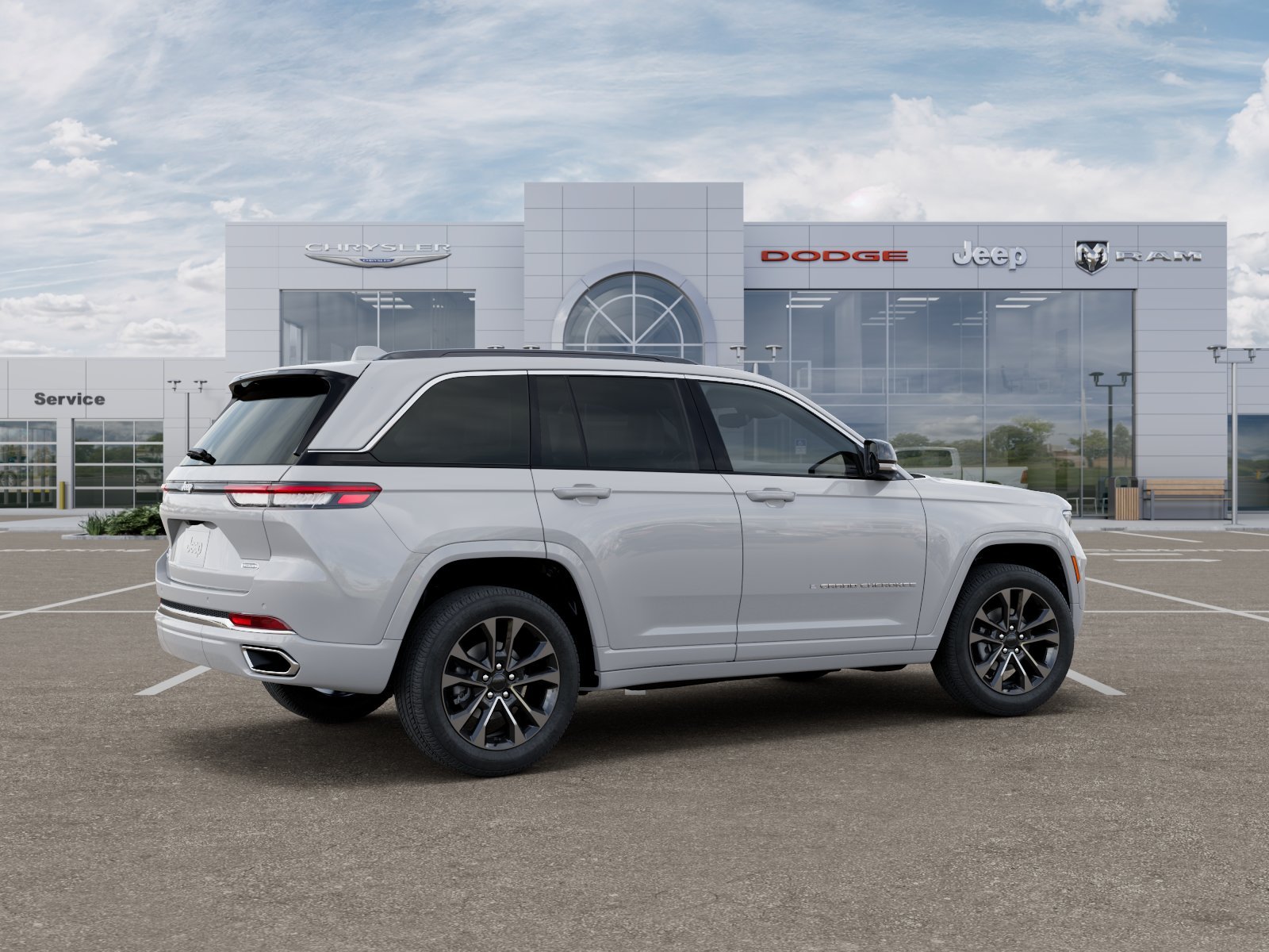 New 2025 Bright White Clear-Coat Exterior Paint Jeep Overland image 20