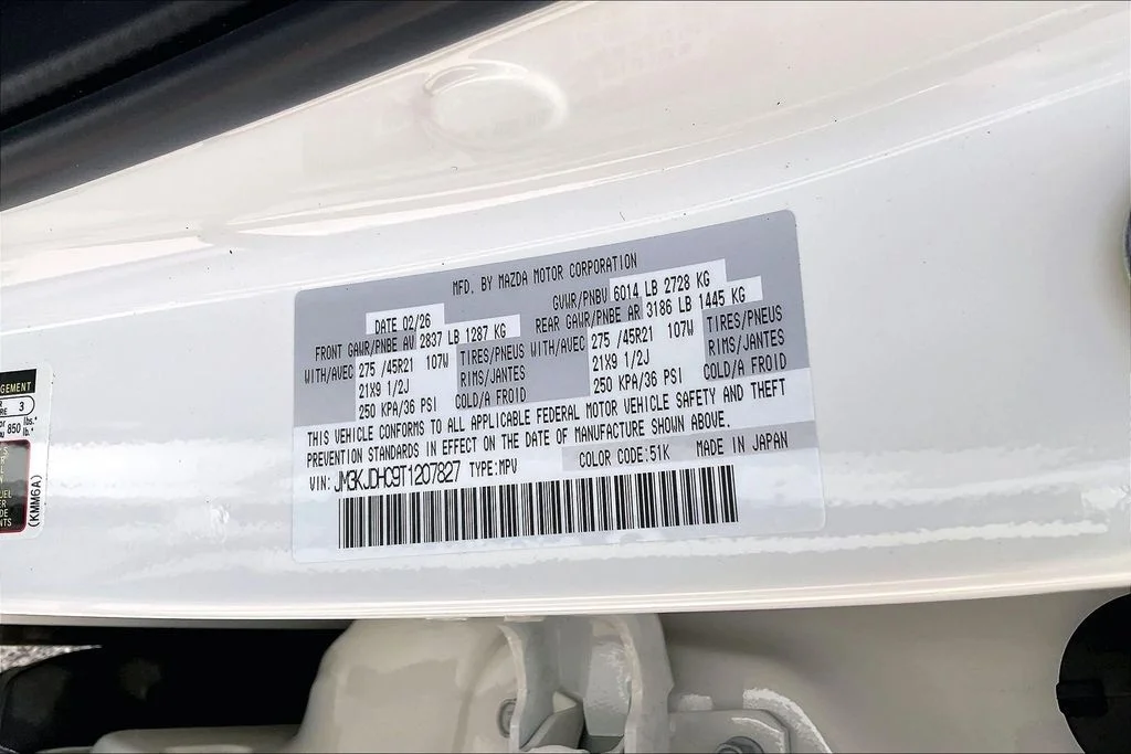 New 2026 Rhodium White Premium Mazda 3.3 Turbo S Premium AWD image 13