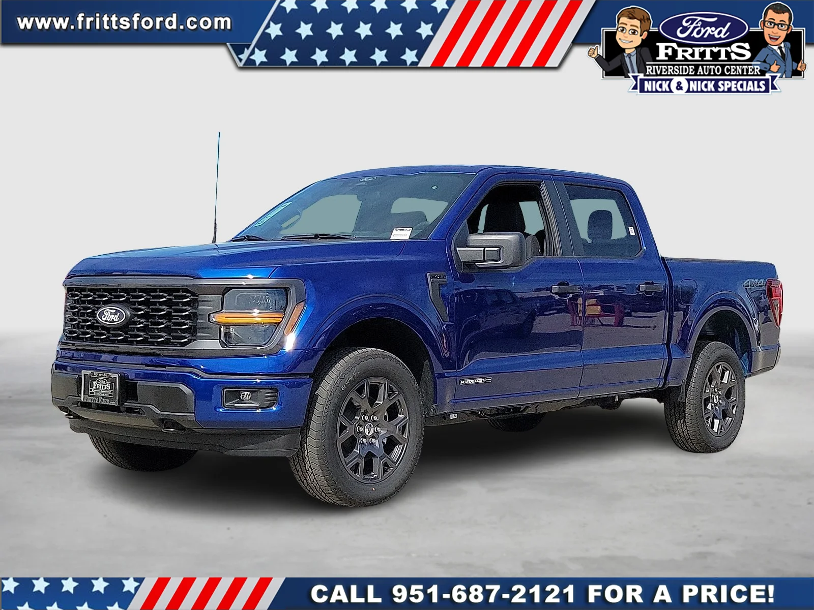New 2026 Argon Blue Metallic Ford STX® image 1