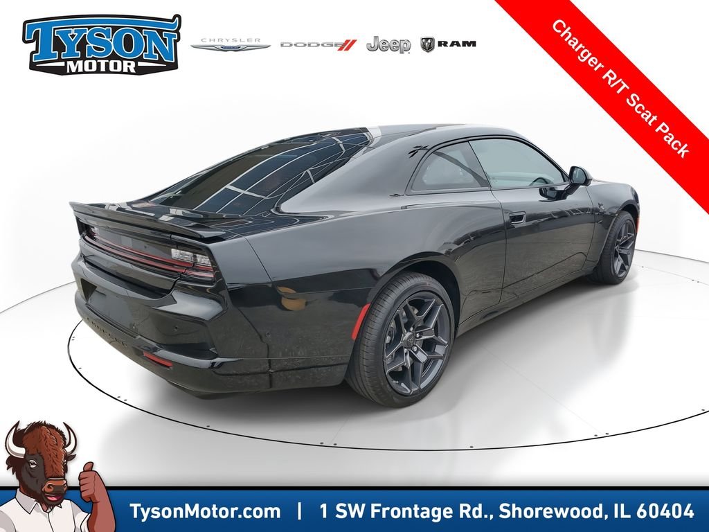 New 2026 Diamond Black Crystal Pearlcoat Dodge Scat Pack Plus image 4