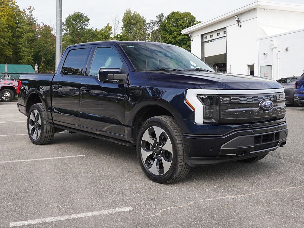 Used 2023 Ford F-150 Lightning Platinum with VIN 1FT6W1EV1PWG27462 for sale in Riverdale, NJ