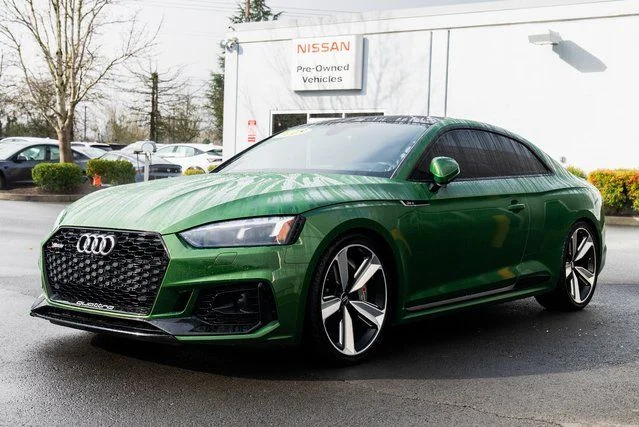 Used 2018 Yellow Audi 2.9T image 3