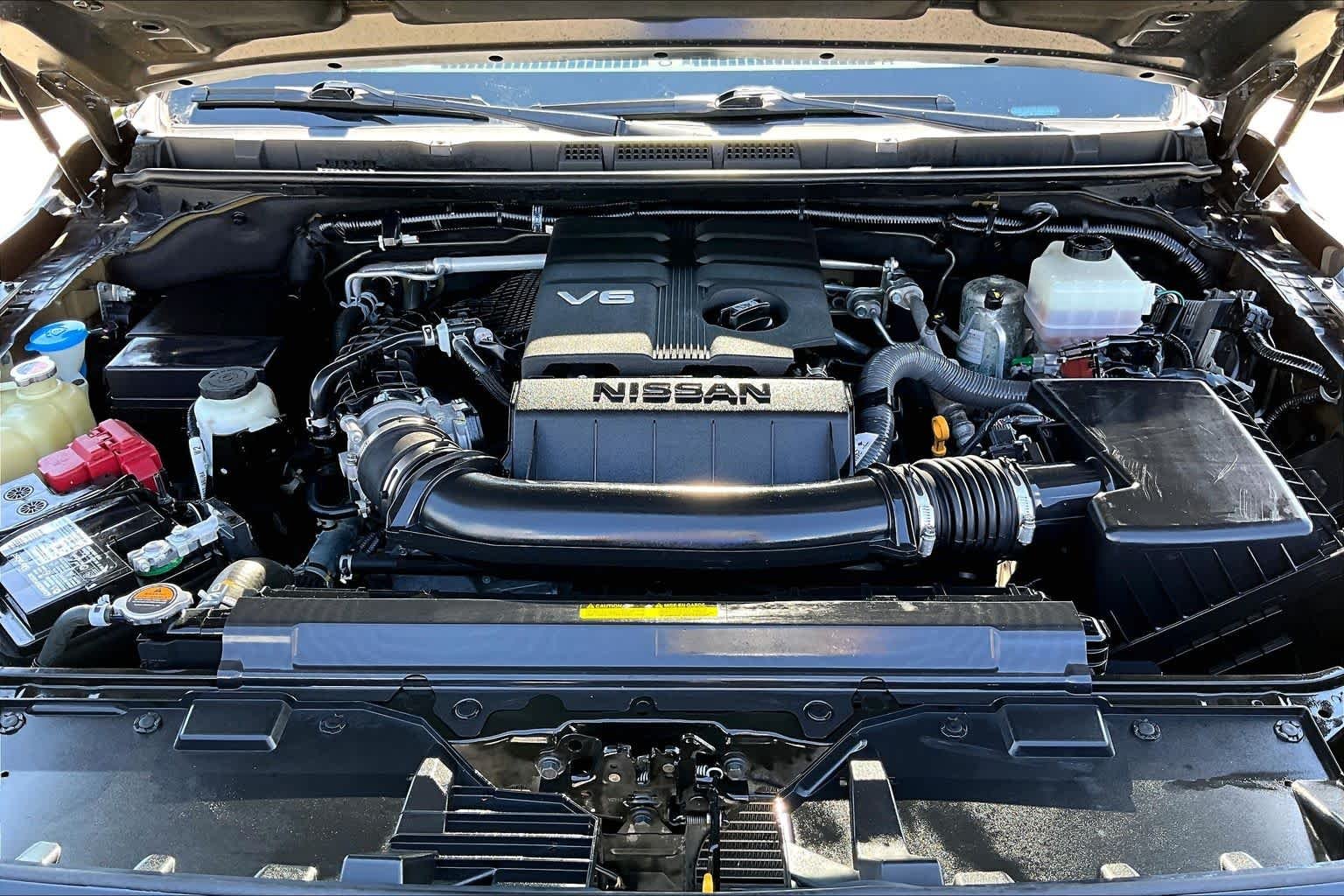 Used 2023 Super Black Nissan SV image 30