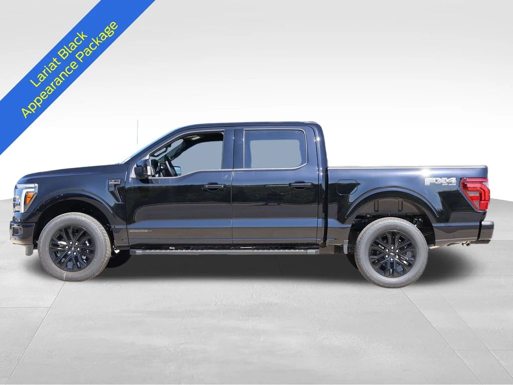 New 2026 Agate Black Metallic Ford Lariat® image 2