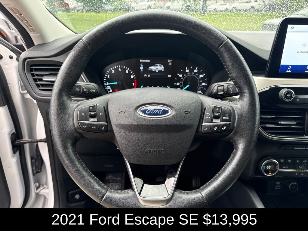 Used 2021 Oxford White Ford SE image 21