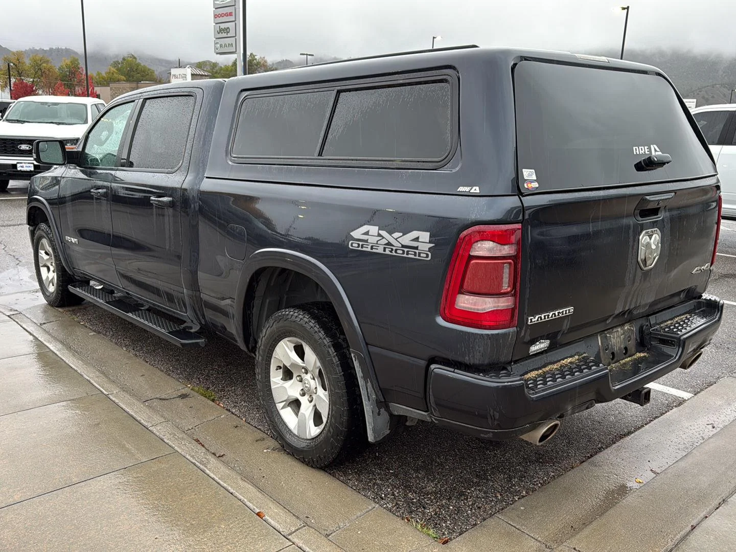 Used 2019 Maximum Steel Metallic Clearcoat Ram Laramie image 4