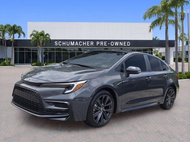 Used 2024 Gray Toyota SE image 3