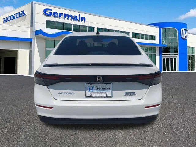 New 2026 Platinum White Pearl Honda Sport image 4