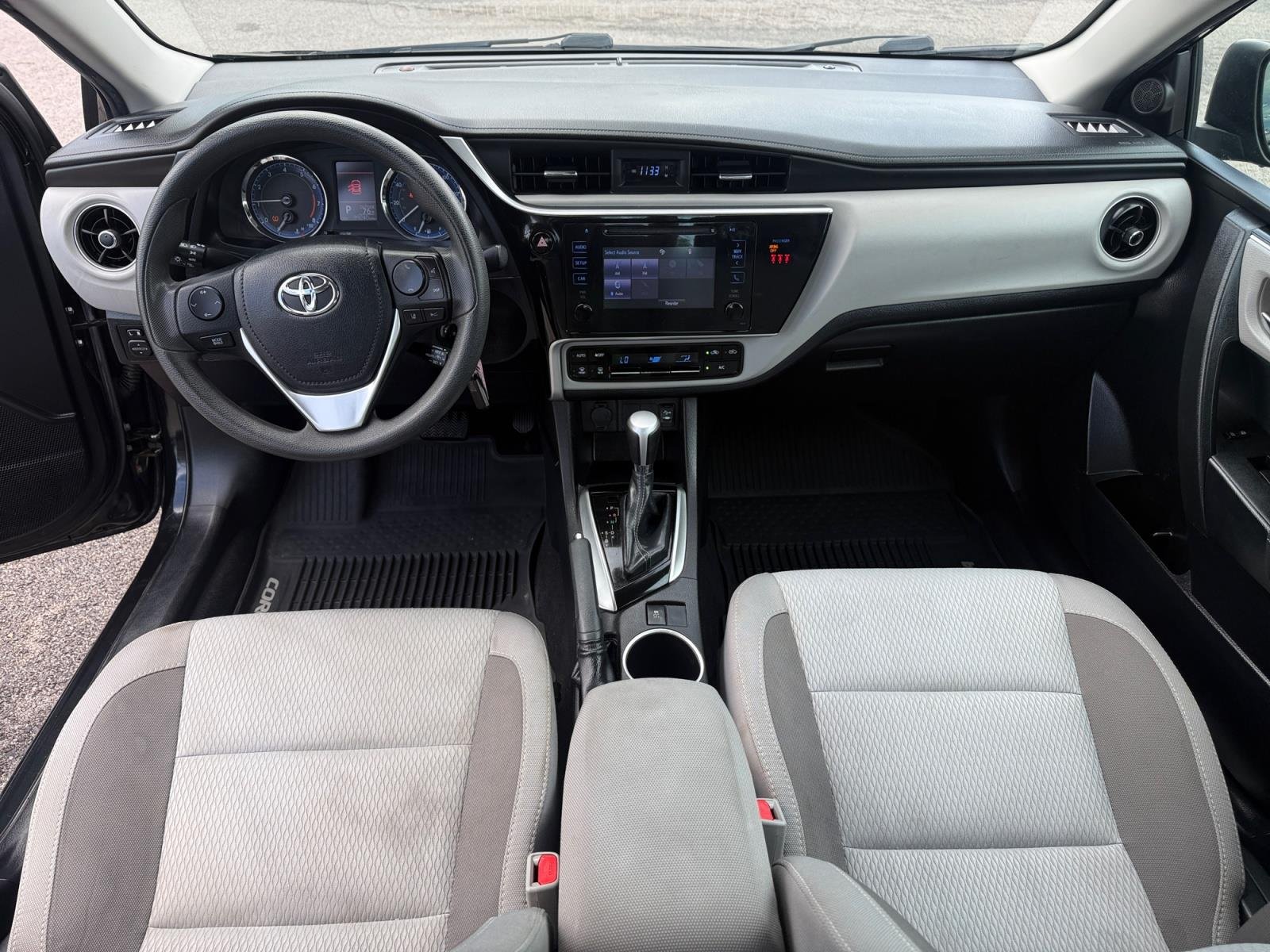 Used 2018 Black Sand Pearl TOYOTA LE CVT image 15