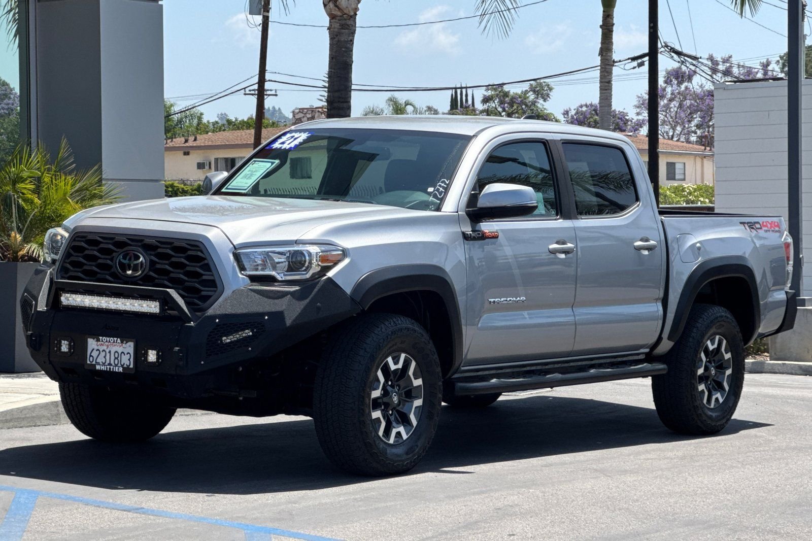 Used 2021 Silver Toyota TRD Off-Road image 9