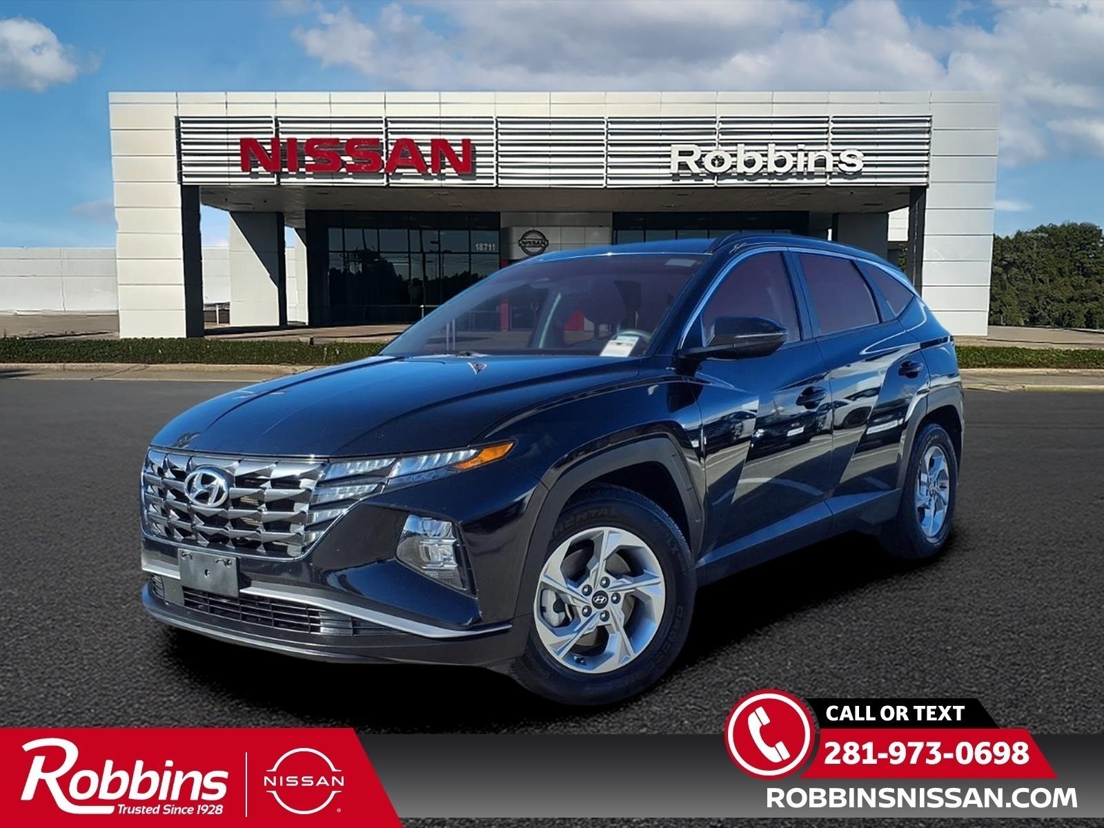 2022 Hyundai Tucson SEL Black at Robbins Nissan