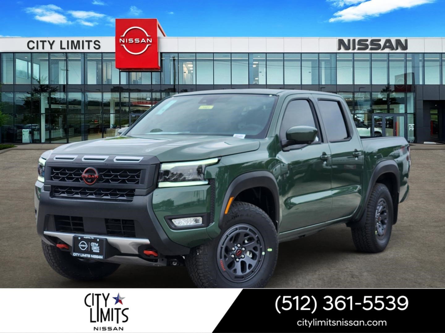 New 2026 Tactical Green Metallic Nissan Crew Cab PRO-4X® image 1