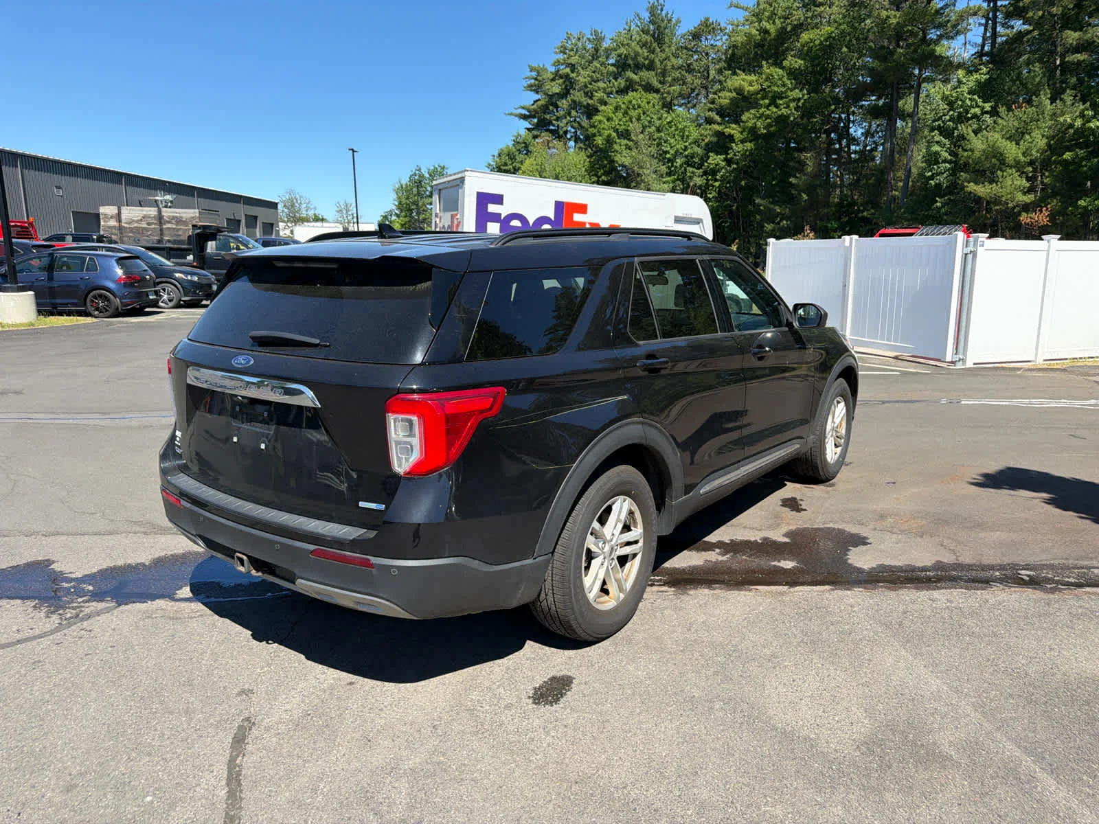 Used 2020 Agate Black Metallic Ford XLT image 14