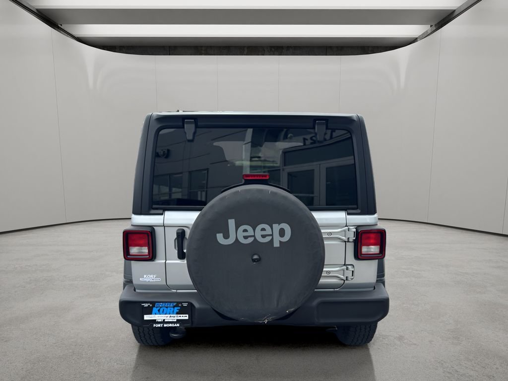 Used 2024 Silver Zynith Clearcoat Jeep Sport S image 4