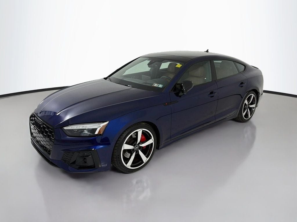 Used 2023 Navarra Blue Metallic Audi S line Prestige 45 TFSI quattro image 3