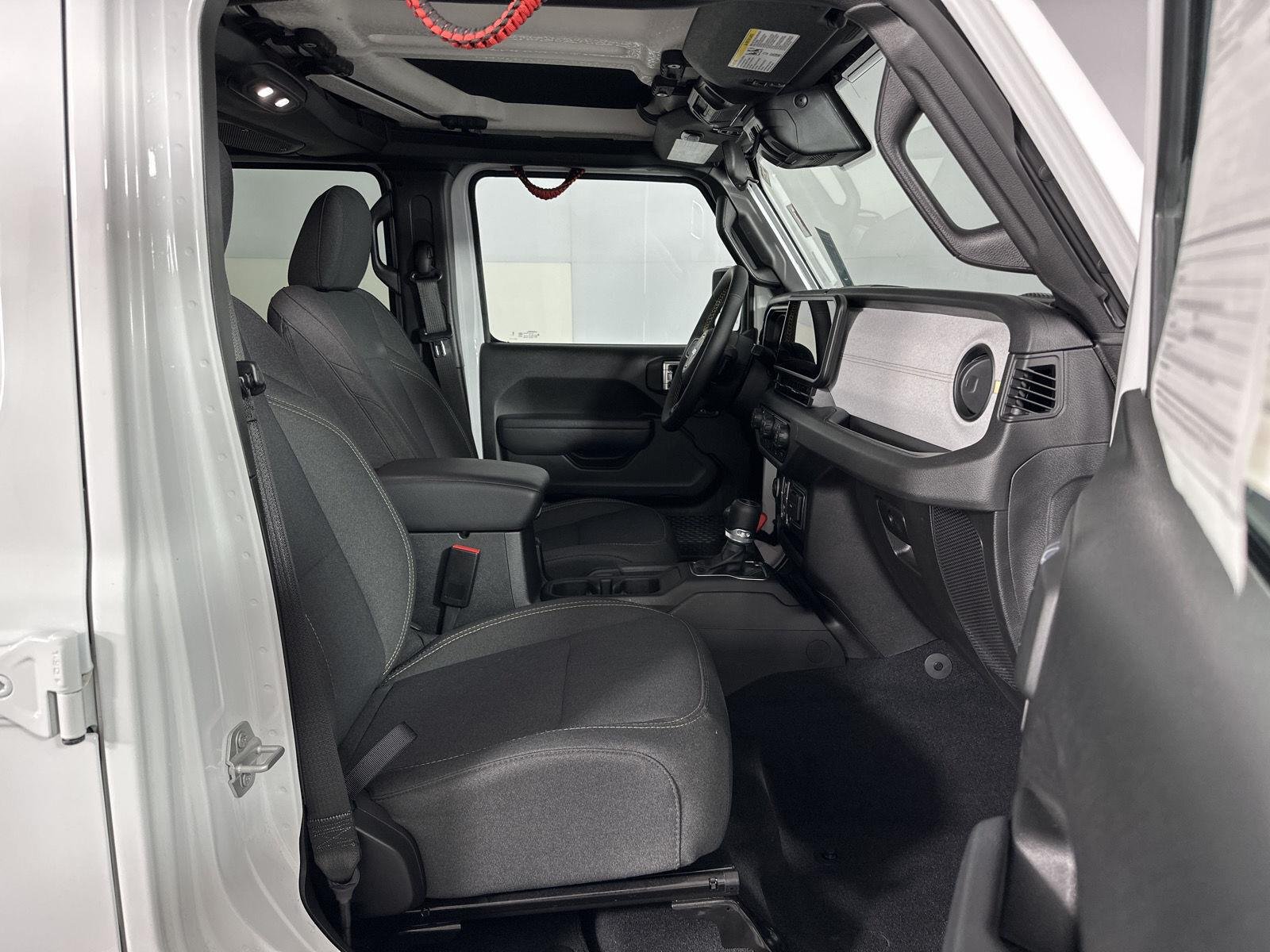 Used 2024 Bright White Clearcoat Jeep Sport S image 26