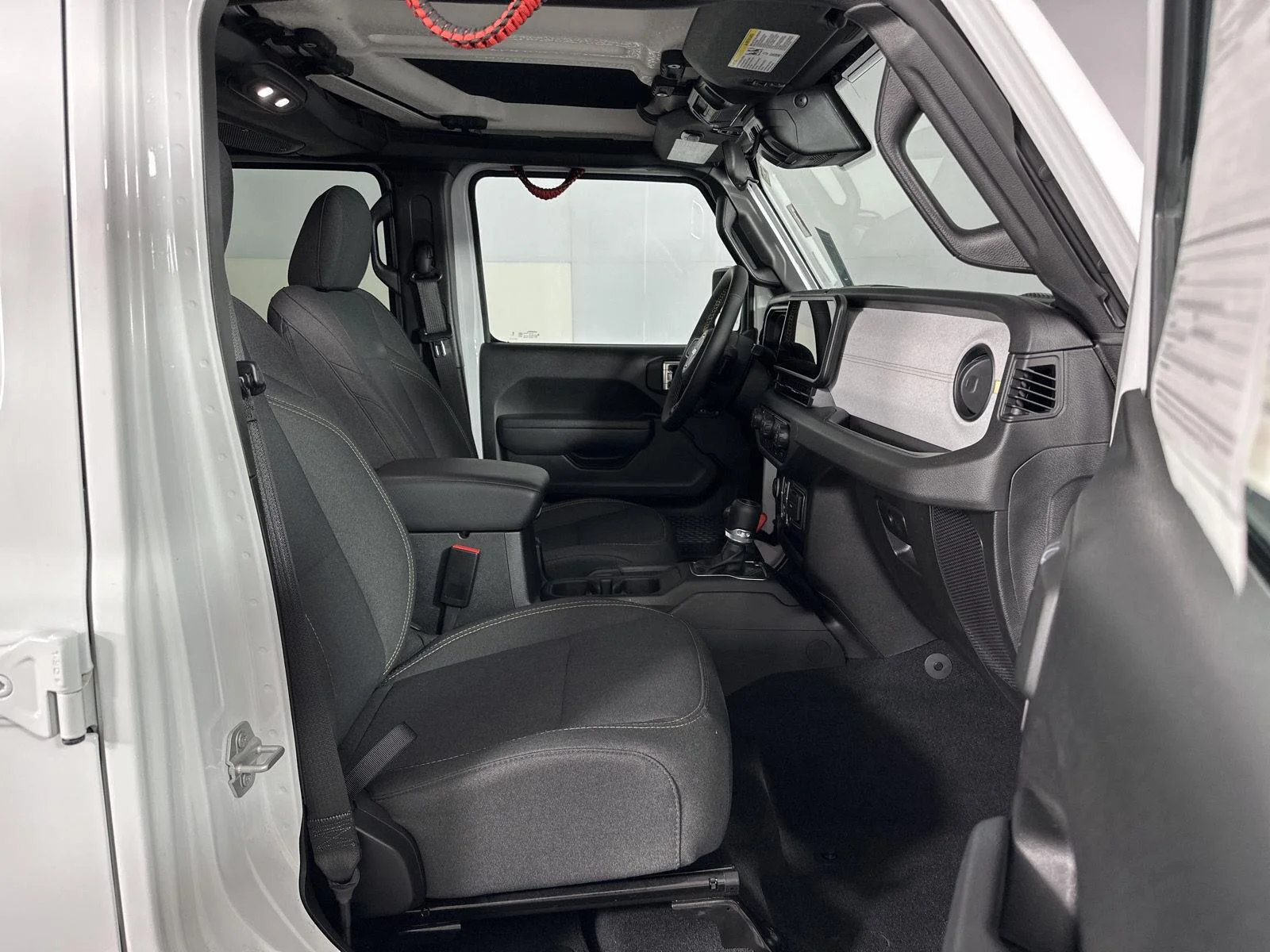 Used 2024 Bright White Clearcoat Jeep Sport S image 26