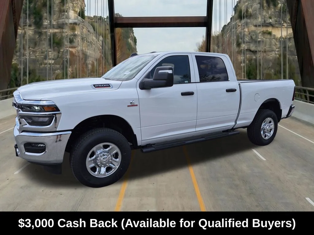 New 2026 Bright White Clear-Coat Exterior Paint RAM Tradesman image 4