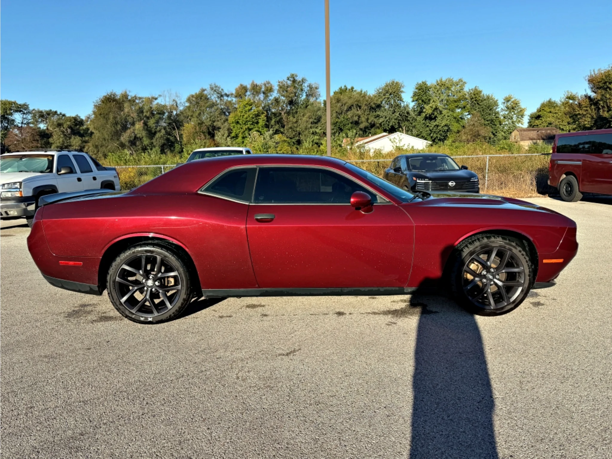 Used 2021 Octane Red Pearlcoat Dodge SXT image 5