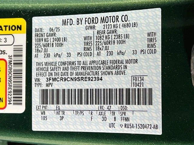 Used 2025 Green Ford Outer Banks image 29