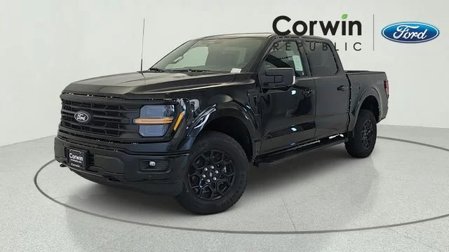 New 2026 Agate Black Metallic Ford XLT image 1