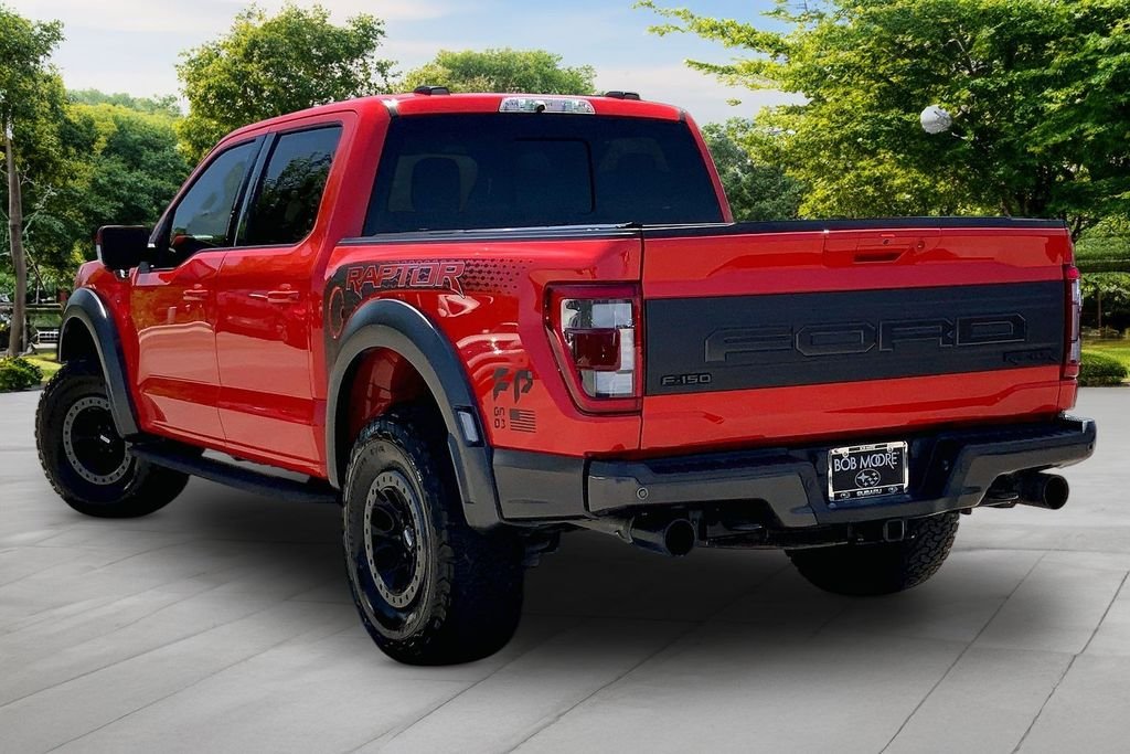 Used 2021 Orange Ford Raptor image 4