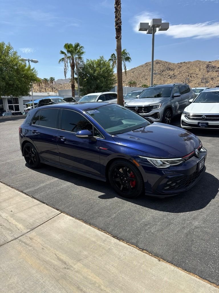 Used 2022 Blue Volkswagen 2.0T S image 1