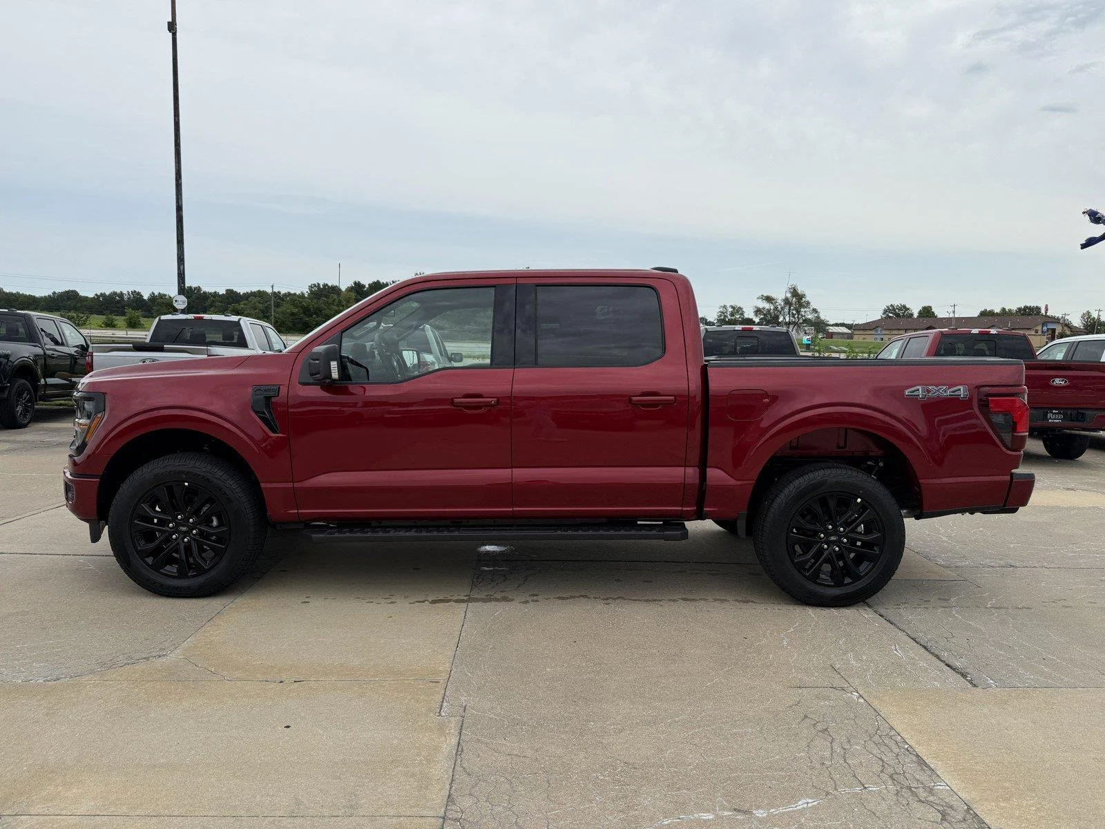New 2026 Ruby Red Metallic Tinted Clearcoat Ford XLT image 5