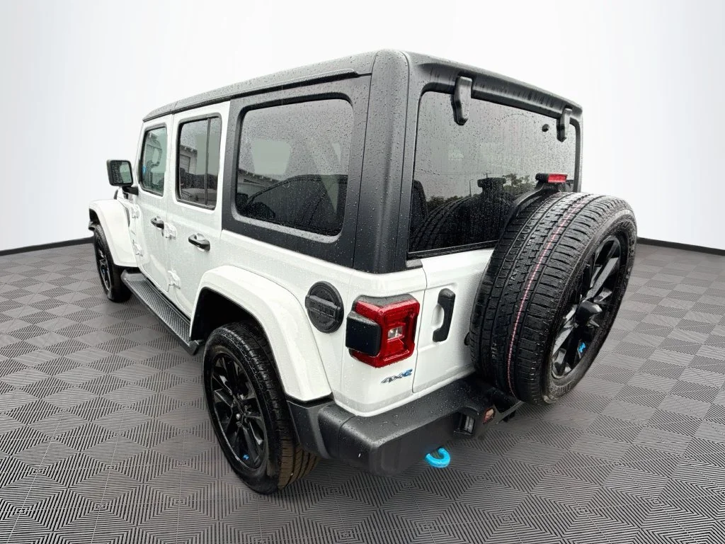 Used 2023 White Jeep Sahara 4xe image 8