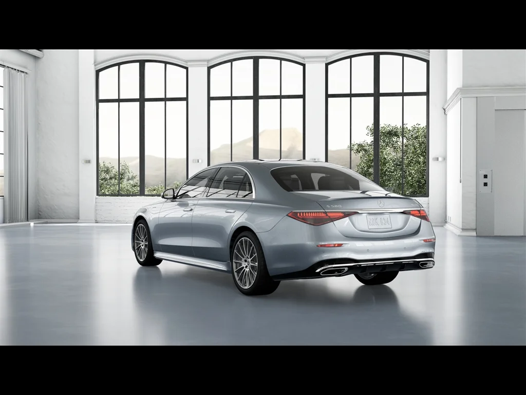 New 2026 Cirrus Silver Metallic Mercedes-Benz S 580 4MATIC® image 23