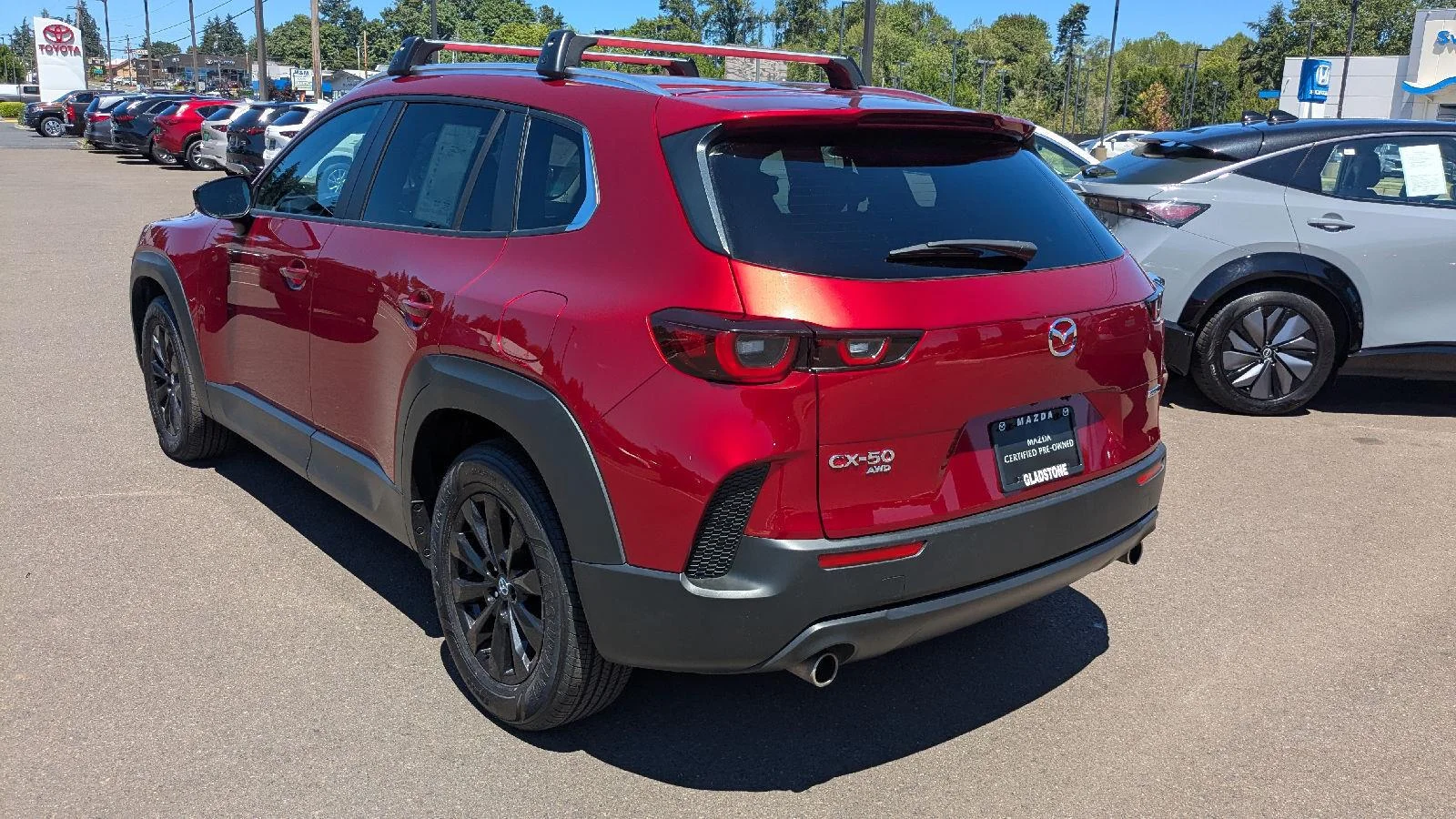 Certified Used 2025 Soul Red Crystal Metallic Mazda 2.5 S Preferred Package image 4