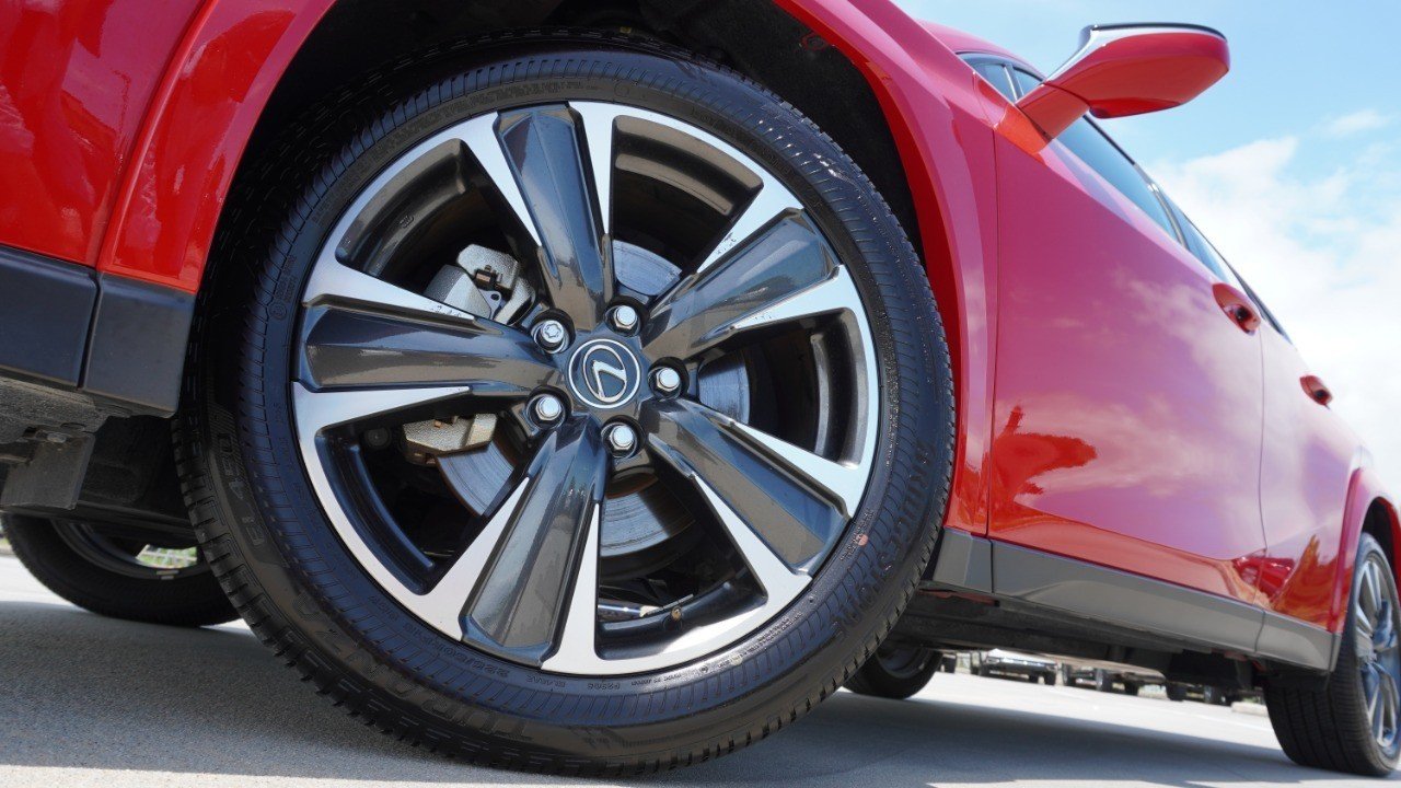 Certified Used 2025 Red Lexus UX 300h Premium image 11