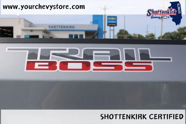 Used 2025 Gray Chevrolet Custom Trail Boss image 5