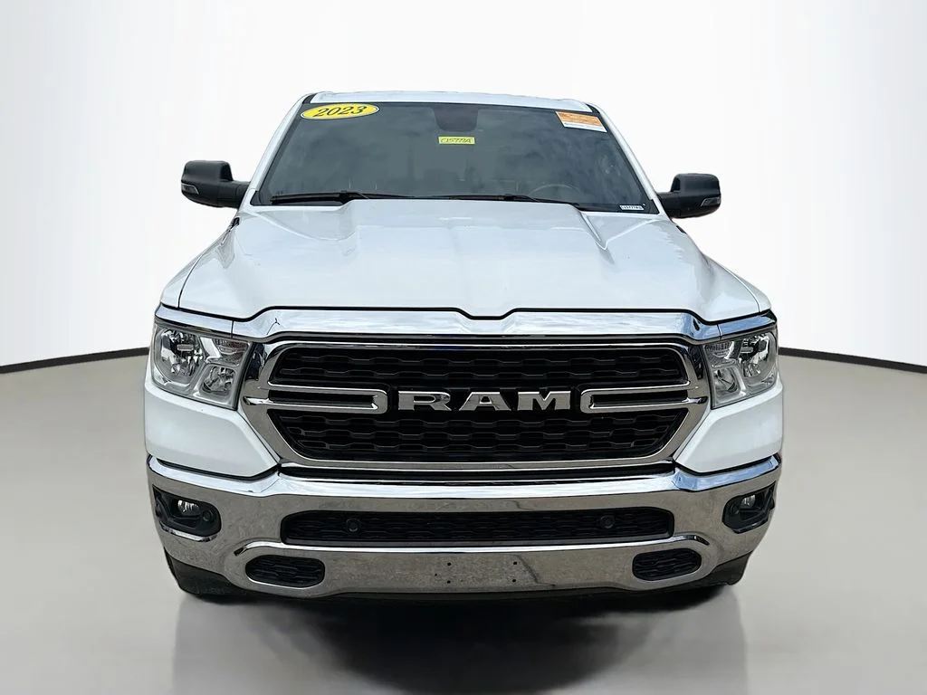 Used 2023 Bright White Clearcoat Ram Big Horn image 2