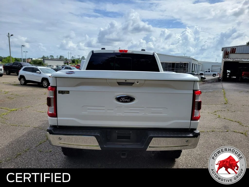 Used 2021 White Ford Lariat image 5