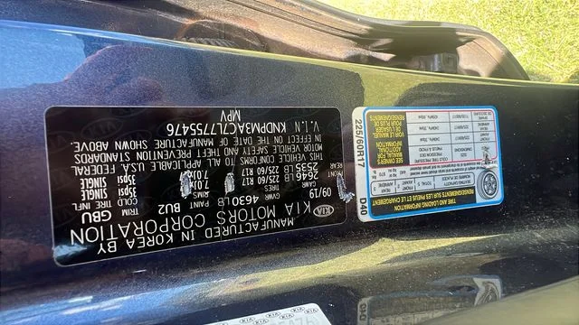 Used 2020 Blue Kia LX image 32