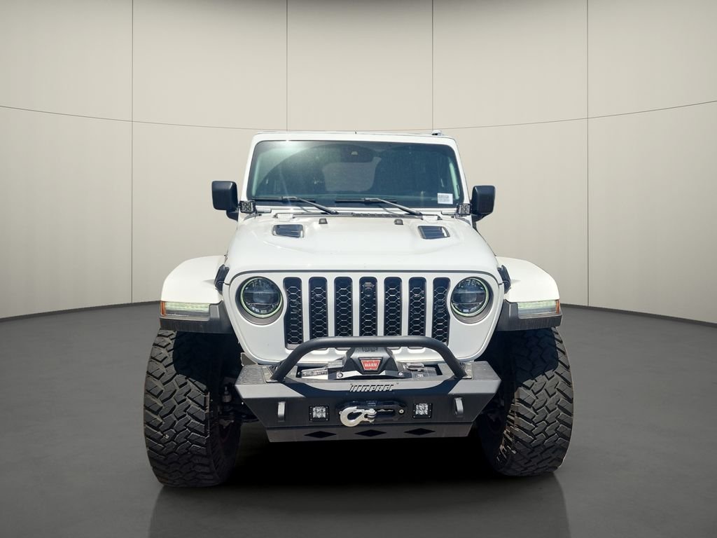 Used 2021 White Jeep Unlimited Rubicon image 2
