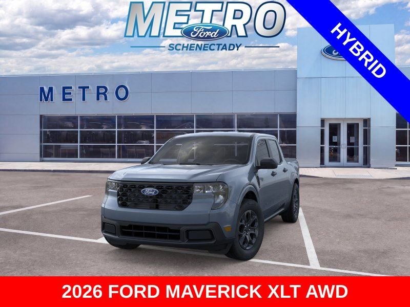 New 2026 Azure Gray Metallic Tri-Coat Ford XLT image 3