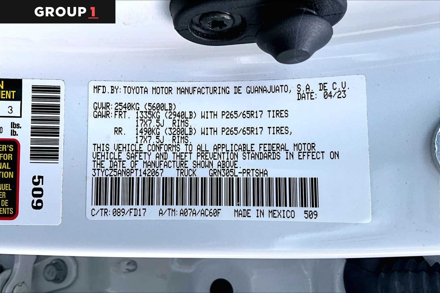 Certified Used 2023 Wind Chill Pearl Toyota TRD Sport image 37