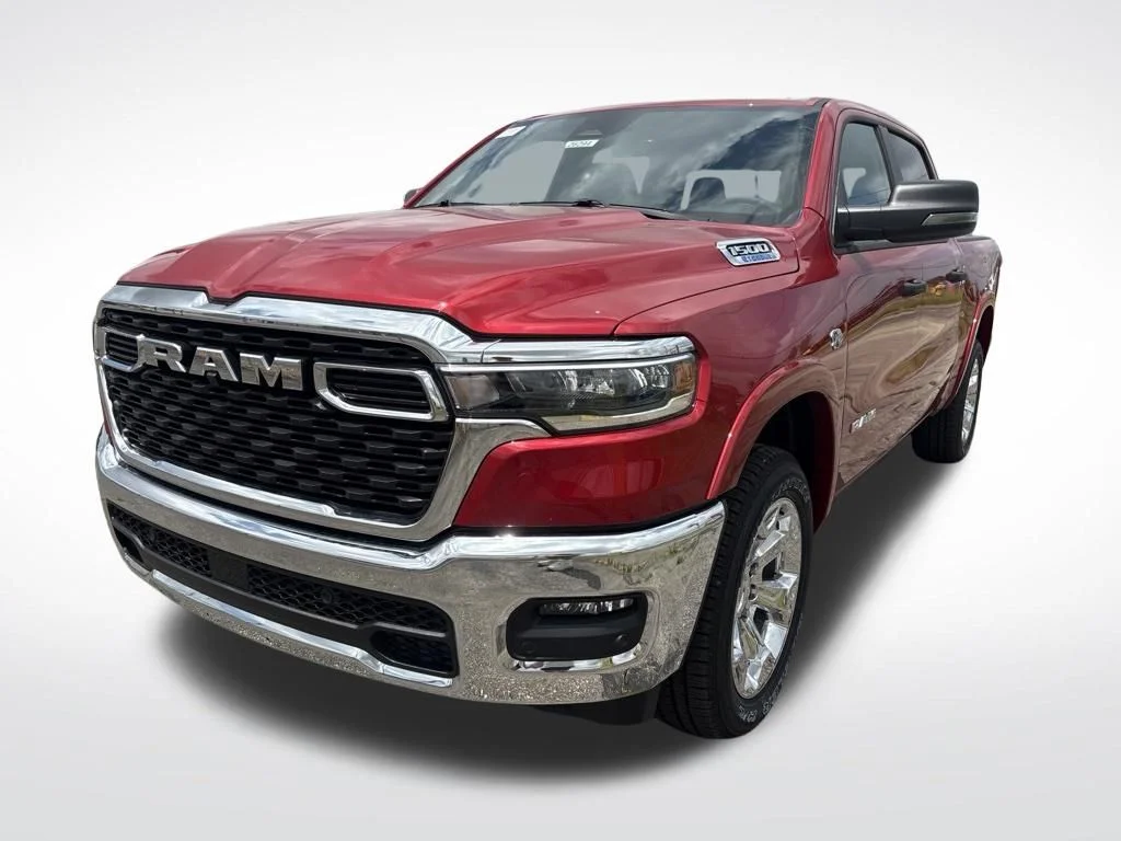New 2026 Molten Red Pearl-Coat Exterior Paint RAM BIG HORN image 7